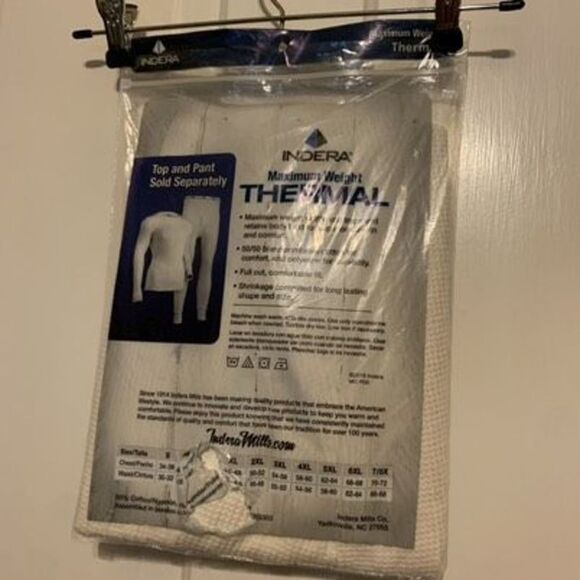 Indera Maximum Weight Thermal Underwear Bottoms *New* - Picture 4 of 5